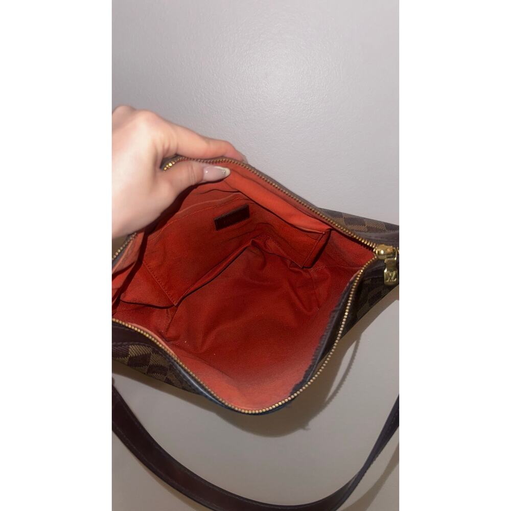 Louis Vuitton Damier Illovo MM Coated Canvas Shoulder Bag - Picture 9 of 11